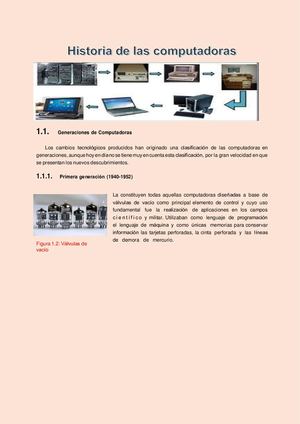 Historia De Las Computadoras