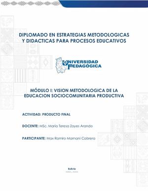 Modulo 1 Producto Final Max Ramiro Mamani Cabrera