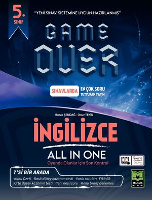 Magma Yayınları Game Over İngilizce 5. Sınıf