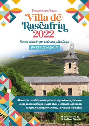 Programa Fiestas Rascafría 2022
