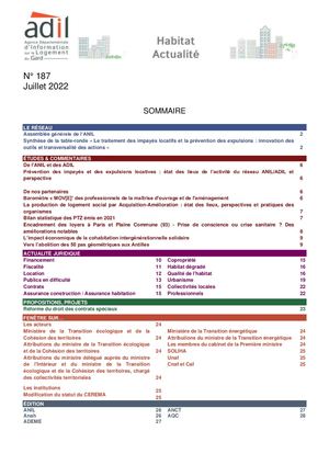 Habitat Actualité 187