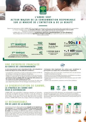 L'ARBRE VERT FICHE IDENTITE 2022