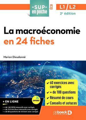 La macroéconomie en 24 fiches - 9782807337480 Extrait