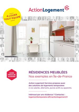 Catalogue Logements Temporaires Action Logement Services