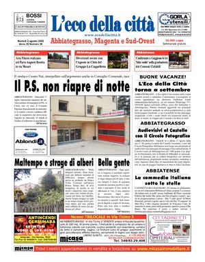 L'eco della città del 2 agosto 2022