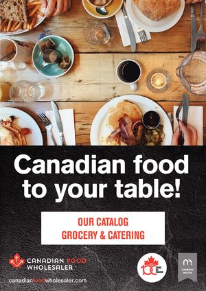 Canadian Food Wholesaler / CATALOGUE FOOD & BEVERAGES