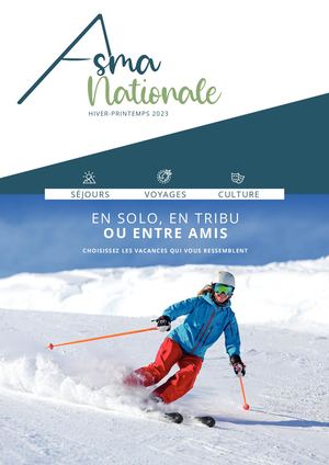 Catalogue Séjours Adulte Hiver/Printemps 2023