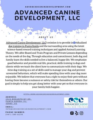 Advanced Canine Development, Llc