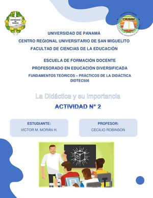 La Didactica Y Su Importancia