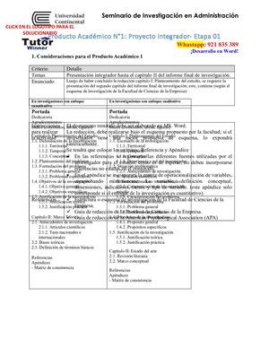 Seminario De Investigación En Administración Pa1