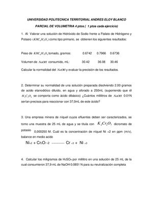 Parcial Volumetria 2022