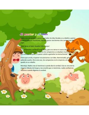 El Pastor Y El Lobo