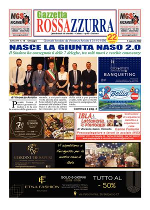 Gazzetta Rossazzurra Anno Vii N 16 Del 5 8 2022 Pdf