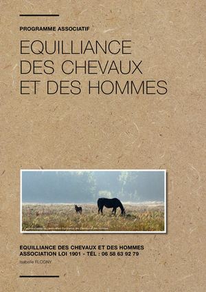 Programme Associatif Equilliance Des Chevaux Et Des Hommes