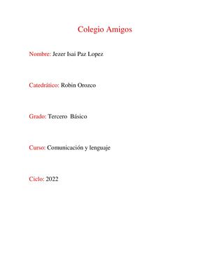 Guia Para Plataforma Colegio Amigos