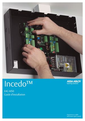 Incedo - Guide d'installation