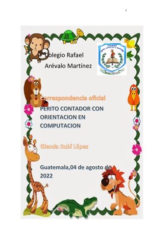 Correspondencia Oficial