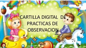 Cartilla digital de practica de observación