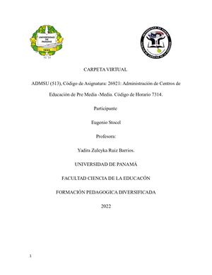 Administración de Centros Escolares Premedia y media