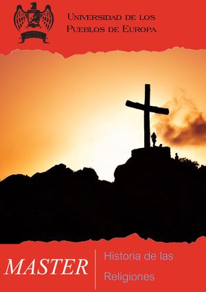 Máster en Historia de las Religiones, Mst.