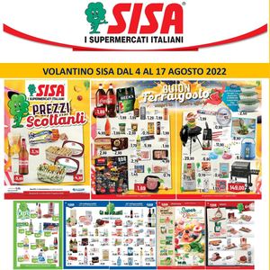 Volantino SISA Marsala dal 4 al 17 Agosto 2022