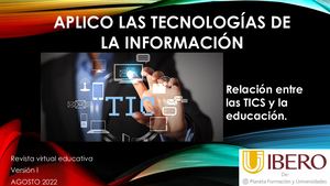 Revista Aplico las Tecnologías de la información