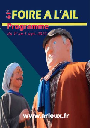 Livret de la 61ème Foire à l'Ail Fumé