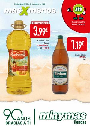 Oferta Válida Del 11 Al 31 De Agosto De 2022 - Minymas Tiendas