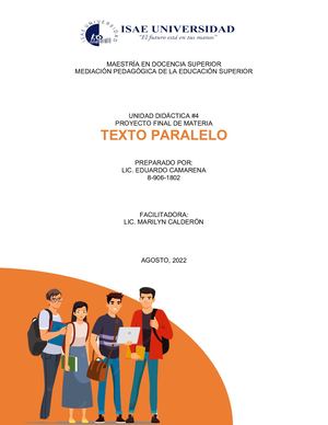 Texto Pararelo Proyecto Final