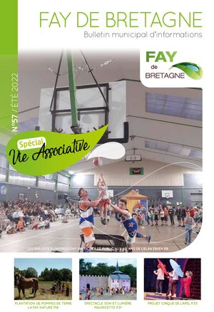 Bulletin Municipal Fay de Bretagne Eté 2022