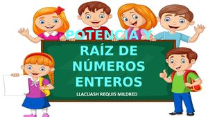 WebQuest - POTENCIA Y RAÍZ DE NÚMEROS ENTEROS