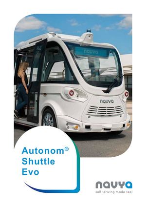 Brochure Autonom Shuttle Evo Fr