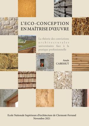 Cabessut Anais Memoire Hmonp L'eco Conception En Maîtrise D’œuvre Lecture 061021