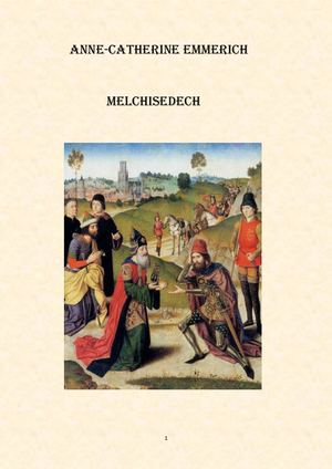 Melchisédech Anne Catherine Emmerich