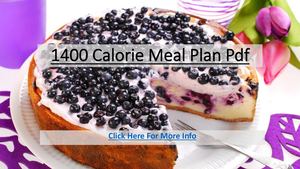1400 Calorie Meal Plan Pdf