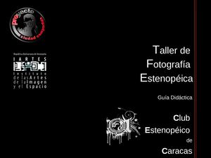 Taller De Fotografía Estenopeica Para Jovenes Iartes 2022