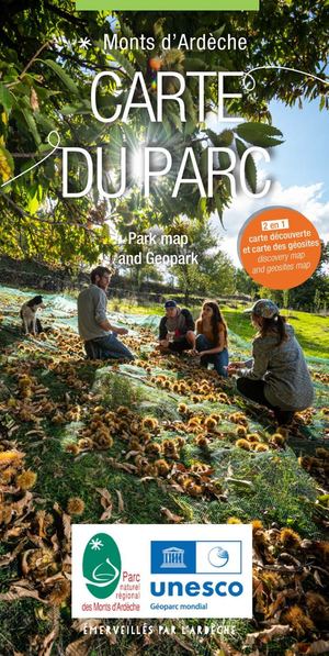 Carte Decouverte Des Monts D'Ardèche