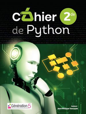 Extrait - Cahier de Python Seconde - Génération 5