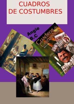Cuadros de Costumbres