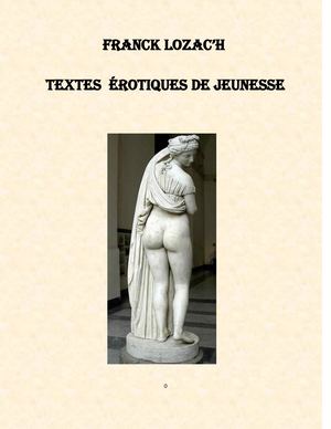 Textes éRotiques De Jeunesse