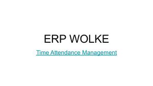 The Complete Time Attendance Management System in Bahrain and GCC.
