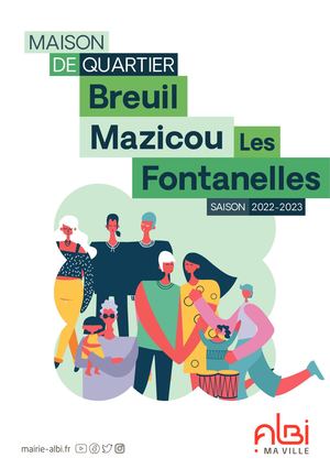 Maison de quartier du Breuil Mazicou Les Fontanelles 2022-2023