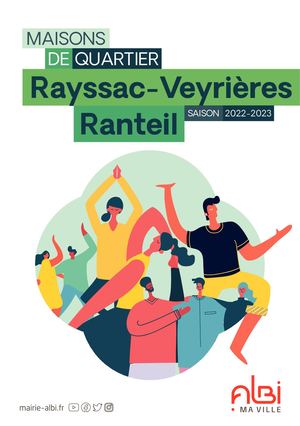 Maisons de quartier de Rayssac Veyrieres Rantel 2022-2023