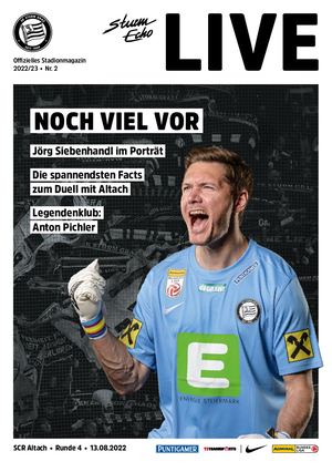 SturmEcho LIVE 2022/23, Nr. 2: Sturm – Altach