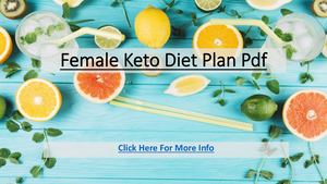 Female Keto Diet Plan Pdf