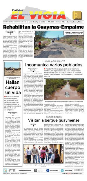 15 de agosto del 2022