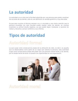 La Autoridad Tarea ESTEBAN CLIMACO