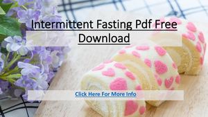 Intermittent Fasting Pdf Free Download