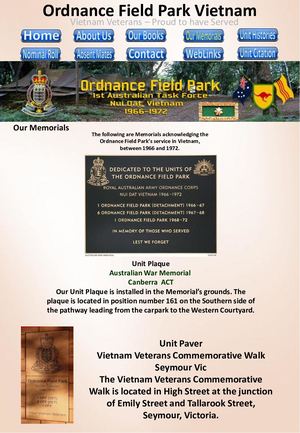 Ofp Website Our Memorials