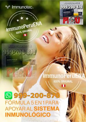 OMEGA GEN V PERU IMMUNOCAL IMMUNOTEC Telf. 999-200-870